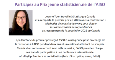 Prix AISO 2025 Jeune Statisticien(ne)